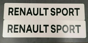 Genuine Renault Sport Show Plates Set. New! 7711780530