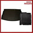 Genuine Nissan Qashqai J11 & JJB 2014 Onwards Boot Liner & Rubber Mats Pack