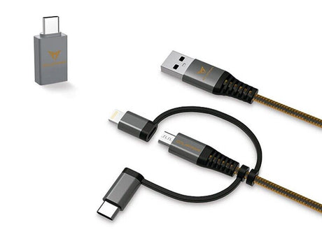 Genuine CUPRA USB-C / Micro-USB etc Charging Cable 000051444AR