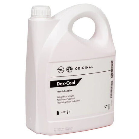 Genuine GM Vauxhall Anti Freeze Coolant Long Life Dex Cool 5 Litre Premix 