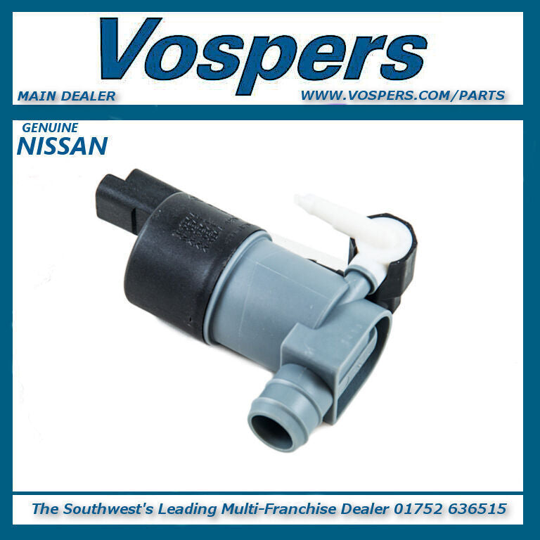 Genuine Nissan Qashqai J10 Windscreen Window Washer Pump 28920BU010