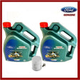 Genuine Ford Transit FWD 2021 - Onwards 2.0L Ecoblue 5w30 Oil Service Kit