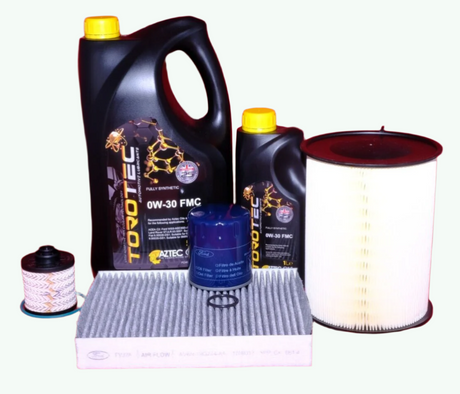 Genuine Ford Edge 2.0 TDCI Full Service Kit inc 0W30 OEM Oil 2344121