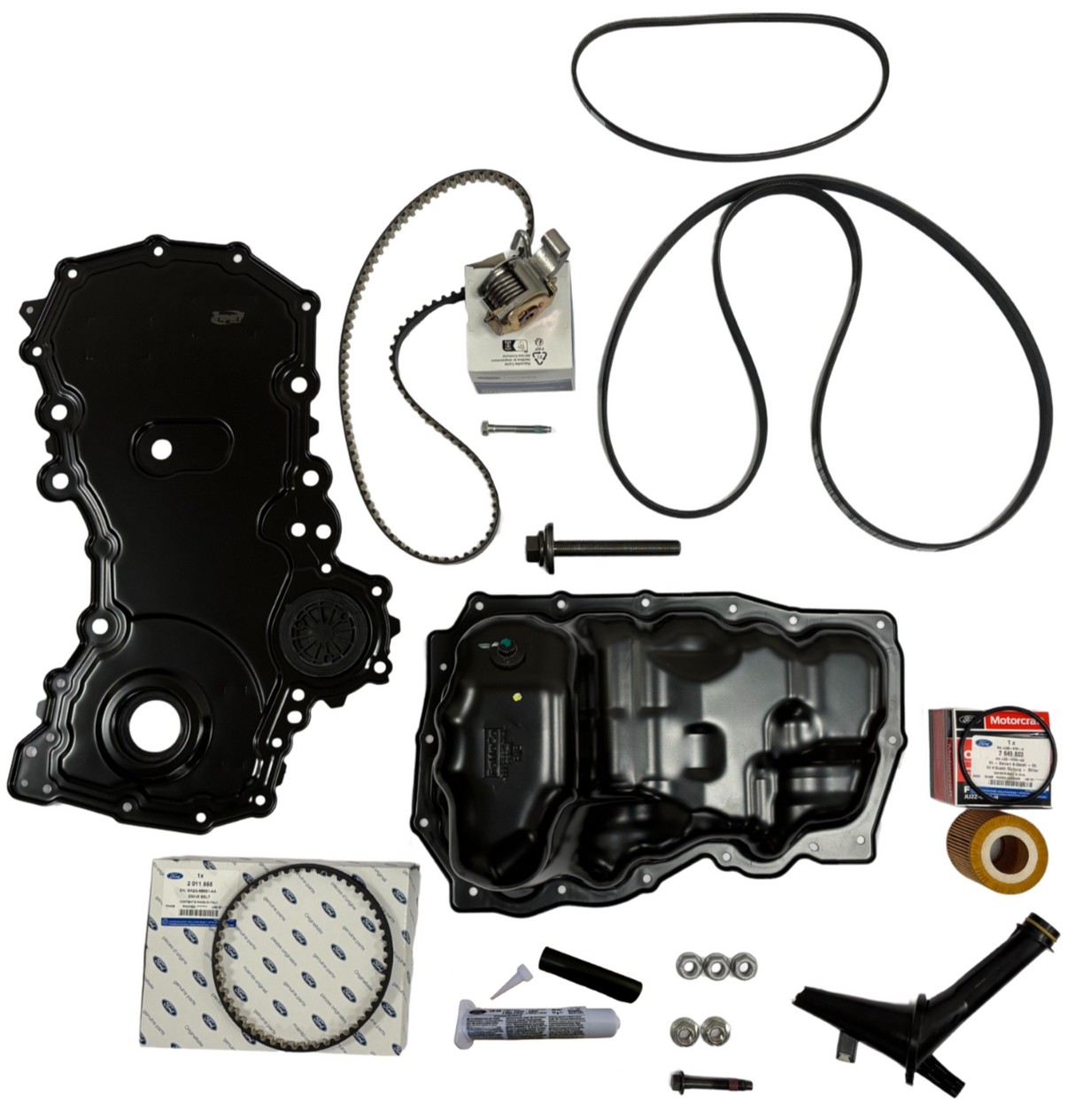 Genuine Ford RANGER 2018-2023 2L ECOBLUE Full Wet Belt Kit