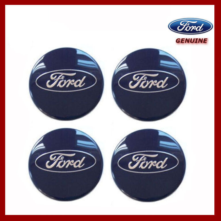 Genuine Ford (Most Models) 54mm Alloy Wheel Centre Cap x4 New. 1429118