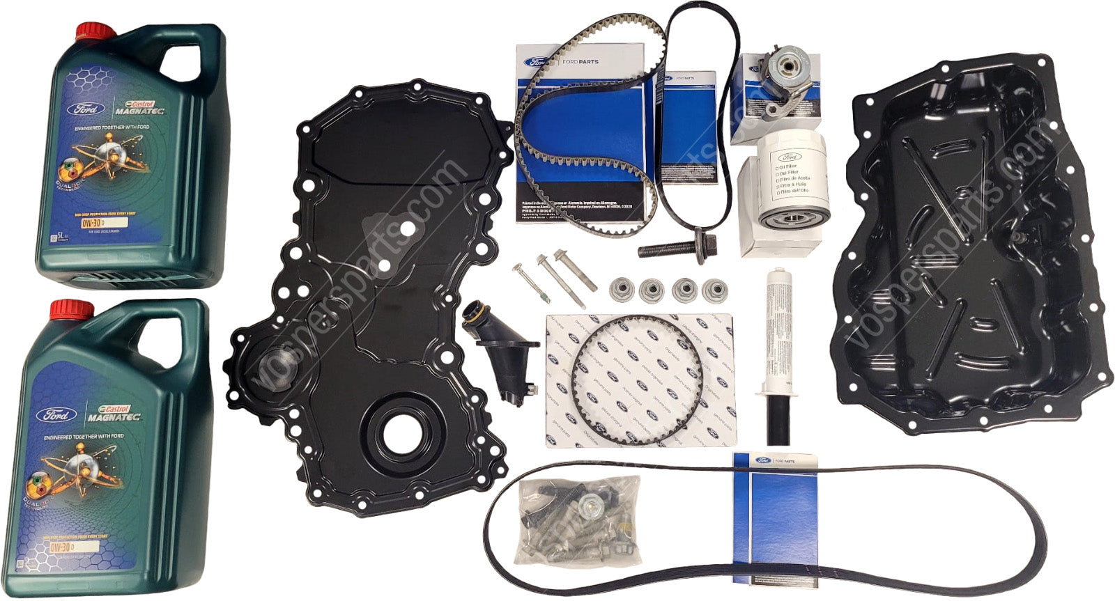 Genuine Ford Transit Custom 2L FWD Full Wet Belt Kit Includes