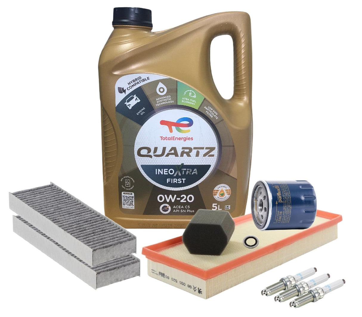 Genuine Peugeot 2008 1.2L PureTech 100 Petrol 2019 Onwards Full Service Kit  - 92500071