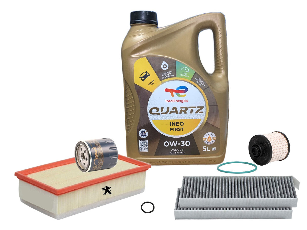 Genuine Peugeot 3008 MK2 2016-2024 2L BlueHDi GT Line (150BHP) Full Service Kit  - 92500201