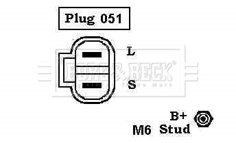 Borg & Beck - ALTERNATOR - BBA2013 - Fits: Mitsubishi Shogun/Pajero, L200