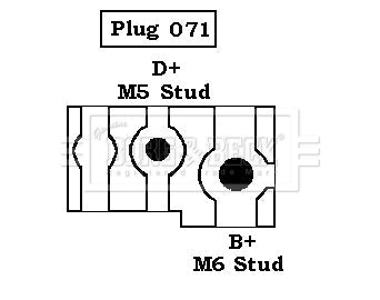 Borg & Beck - ALTERNATOR - BBA2025 - Fits: Lotus Elise, Rover 200, Mgf