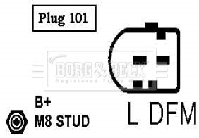 Borg & Beck - ALTERNATOR - BBA2048 - Fits: VAG A3, A4, Altea , Octavia