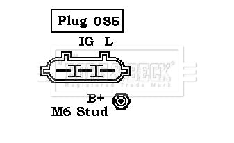 Borg & Beck - ALTERNATOR - BBA2072 - Fits: L/Rover Freelander