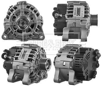 Borg & Beck - ALTERNATOR - BBA2073 - Fits: Fiat Scudo, PSA Dispatch, 206