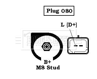 Borg & Beck - ALTERNATOR - BBA2090 - Fits: Renault Espace, Laguna, Megane