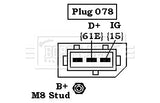 Borg & Beck - ALTERNATOR - BBA2119 - Fits: L/Rover Freelander, Rover 75