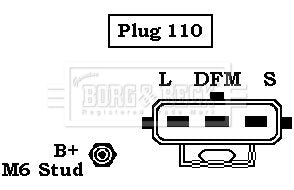 Borg & Beck - ALTERNATOR - BBA2127 - Fits: Ford Transit