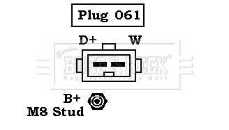 Borg & Beck - ALTERNATOR - BBA2157 - Fits: Galaxy, Alhambra , Sharan