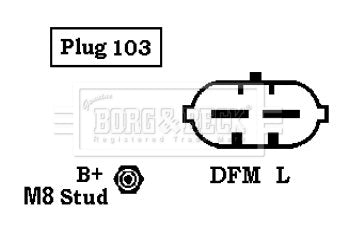 Borg & Beck - ALTERNATOR - BBA2178 - Fits: GM Astra, Vectra, Zafira