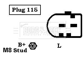 Borg & Beck - ALTERNATOR - BBA2192 - Fits: Iveco Daily
