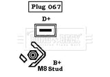 Borg & Beck - ALTERNATOR - BBA2205 - Fits: Volvo S70, S80, V40
