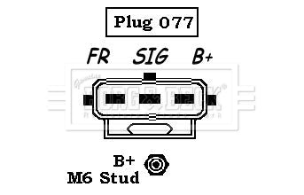 Borg & Beck - ALTERNATOR - BBA2233 - Fits: Ford Transit Connect