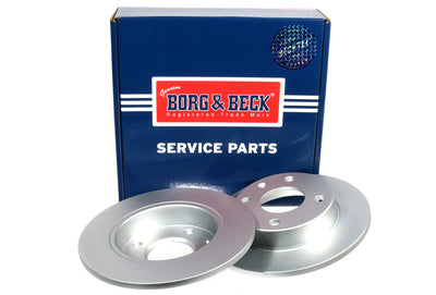 Borg & Beck - BRAKE DISC PAIR - BBD4016 - Fits: Ford Escort, Fiesta, Orion 89-