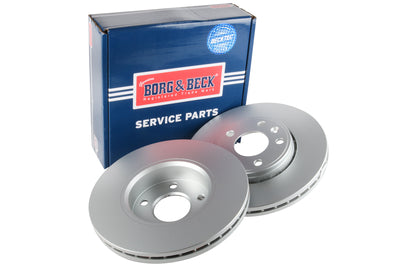 Borg & Beck - BRAKE DISC PAIR - BBD4297 - Fits: GM, Nissan, Renault Vans 01-