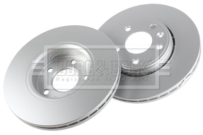 Borg & Beck - BRAKE DISC PAIR - BBD4297 - Fits: GM, Nissan, Renault Vans 01-