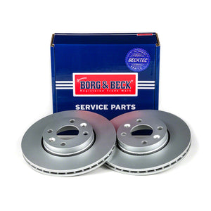 Borg & Beck - BRAKE DISC PAIR - BBD4434 - Fits: Nissan Micra 03-