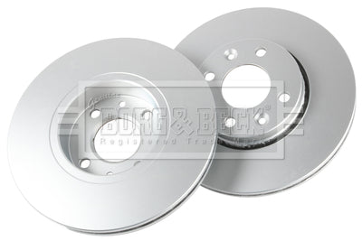 Borg & Beck - BRAKE DISC PAIR - BBD4434 - Fits: Nissan Micra 03-