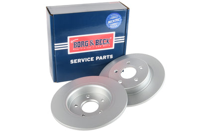Borg & Beck - BRAKE DISC PAIR - BBD4453 - Fits: Ford Focus II 2004-