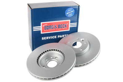 Borg & Beck - BRAKE DISC PAIR - BBD4567 - Fits: Ford Mondeo, Galaxy, S-Max 07-