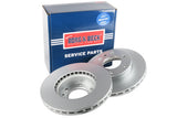 Borg & Beck - BRAKE DISC PAIR - BBD4570 - Fits: Merc Sprinter 209-518  06-