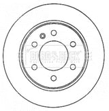Borg & Beck - BRAKE DISC PAIR - BBD4571 - Fits: Merc Sprinter 209-318  06-