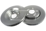 Borg & Beck - BRAKE DISC PAIR - BBD4639 - Fits: Honda CRV III 07-