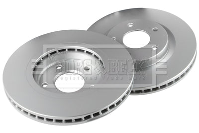 Borg & Beck - BRAKE DISC PAIR - BBD4657 - Fits: Nissan Qashqai 07 -