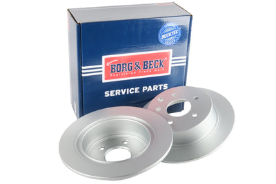 Borg & Beck - BRAKE DISC PAIR - BBD4670 - Fits: Nissan Qashqai 07-
