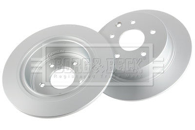 Borg & Beck - BRAKE DISC PAIR - BBD4670 - Fits: Nissan Qashqai 07-