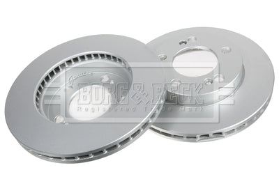 Borg & Beck - BRAKE DISC PAIR - BBD4681 - Fits: Ssangyong Actyon,Rexton 04-