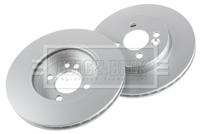 Borg & Beck - BRAKE DISC PAIR - BBD4732 - Fits: Mini 06-