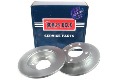 Borg & Beck - BRAKE DISC PAIR - BBD4749 - Fits: Ford Fiesta (exc.XR2) 76-91