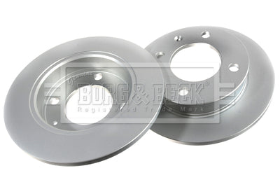 Borg & Beck - BRAKE DISC PAIR - BBD4749 - Fits: Ford Fiesta (exc.XR2) 76-91