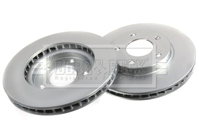 Borg & Beck - BRAKE DISC PAIR - BBD4752 - Fits: Mitsubishi Lancer 08-