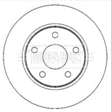 Borg & Beck - BRAKE DISC PAIR - BBD4768 - Fits: Jeep Cherokee 08-