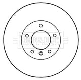 Borg & Beck - BRAKE DISC PAIR - BBD4782 - Fits: BMW 3 Series (E90,E91) 05-