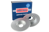 Borg & Beck - BRAKE DISC PAIR - BBD4799 - Fits: Vauxhall Astra 09-