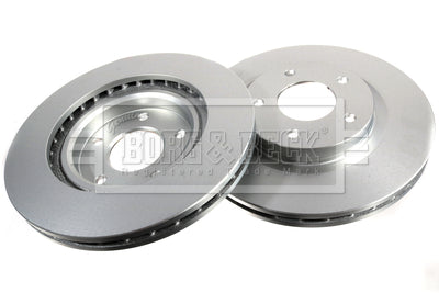 Borg & Beck - BRAKE DISC PAIR - BBD4821 - Fits: Dodge Caliber 06-