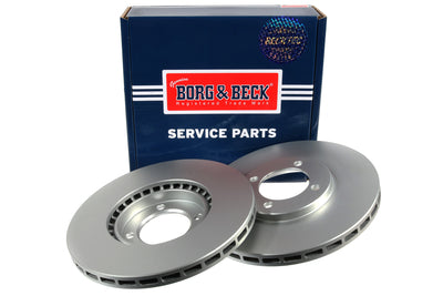 Borg & Beck - BRAKE DISC PAIR - BBD4874 - Fits: Ford Capri 2.8i