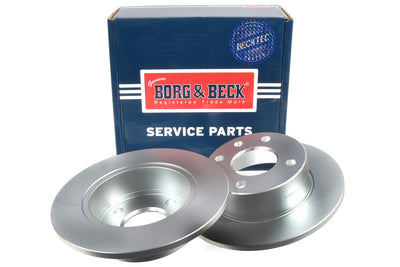 Borg & Beck - BRAKE DISC PAIR - BBD4886 - Fits: Ford Escort, Orion 1.1-1.8 -90