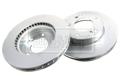 Borg & Beck - BRAKE DISC PAIR - BBD5189 - Fits: Ssangyong Rodius 2.7XDi 05/05-